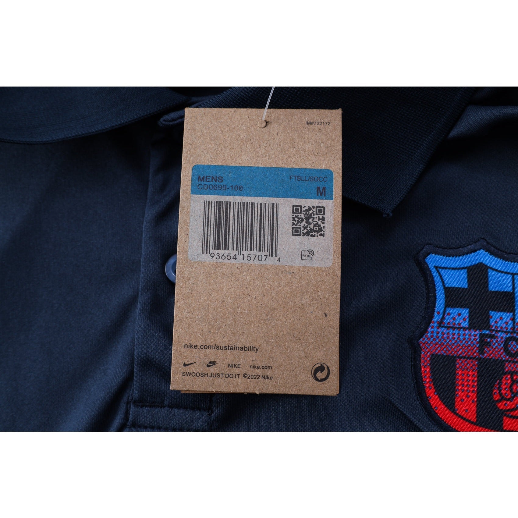 NEW FC BARCELONA TRACKSUIT POLO 1º