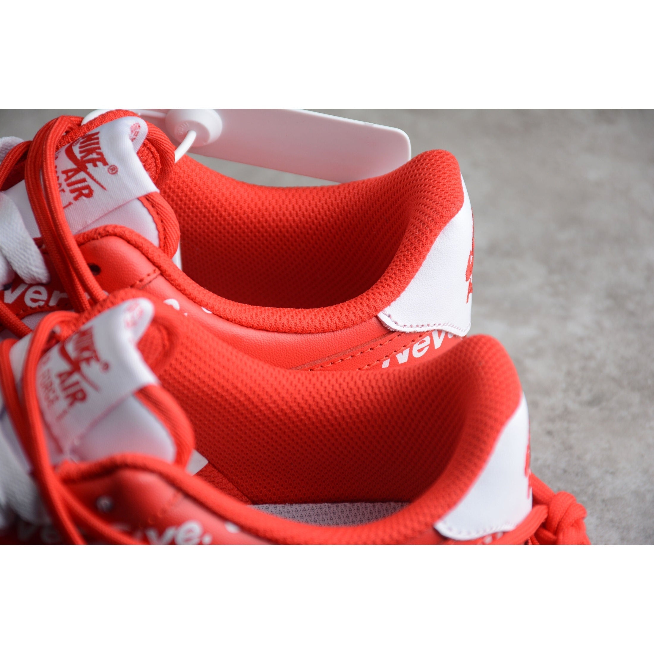 NEW AIR FORCE 1 RED AND WHITE