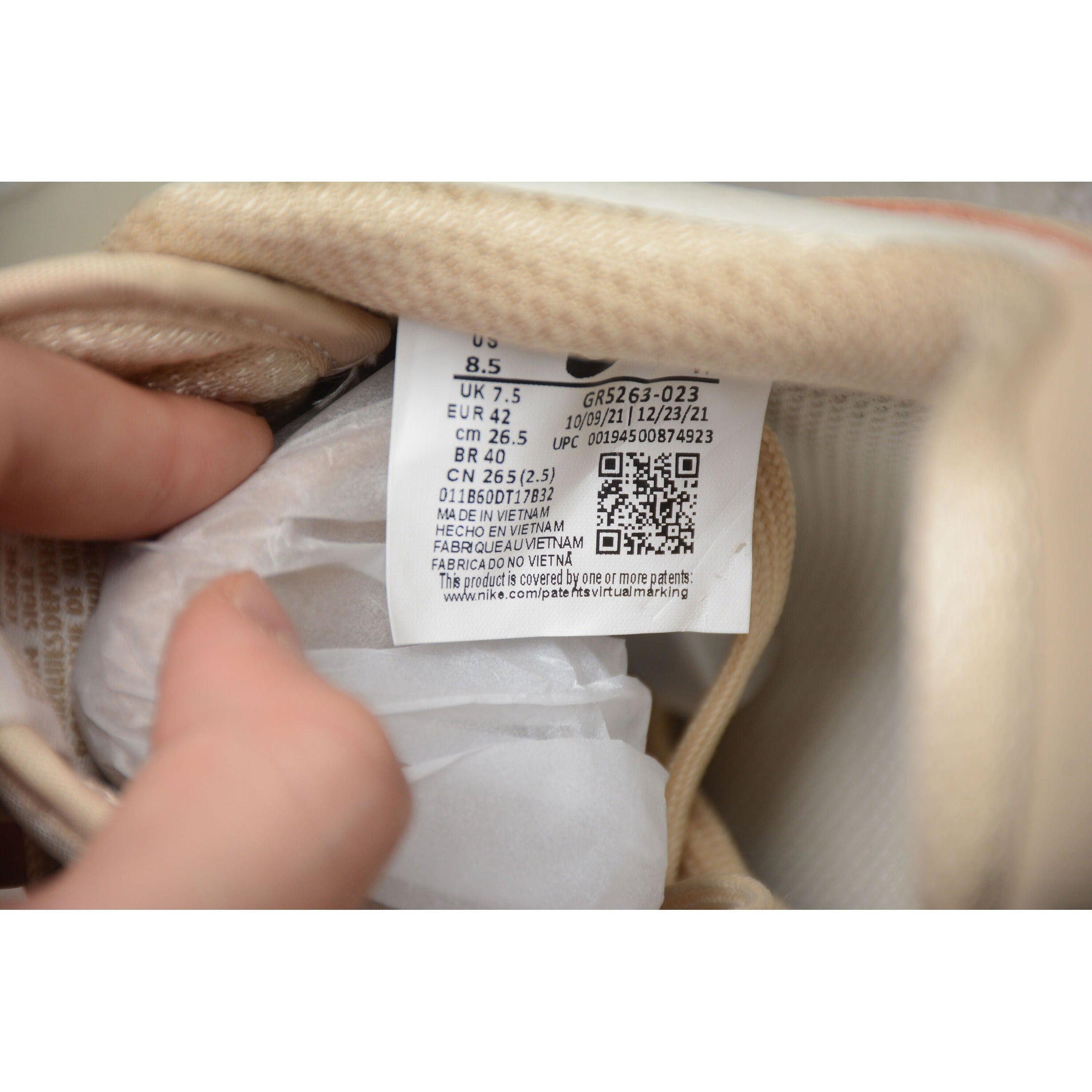 NEW AIR FORCE 1 CREAM