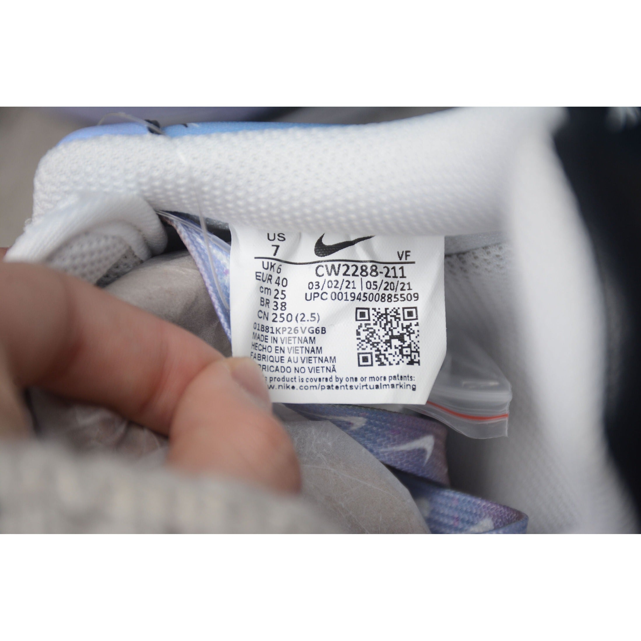 NEW AIR FORCE 1 PURPLE AND WHITE