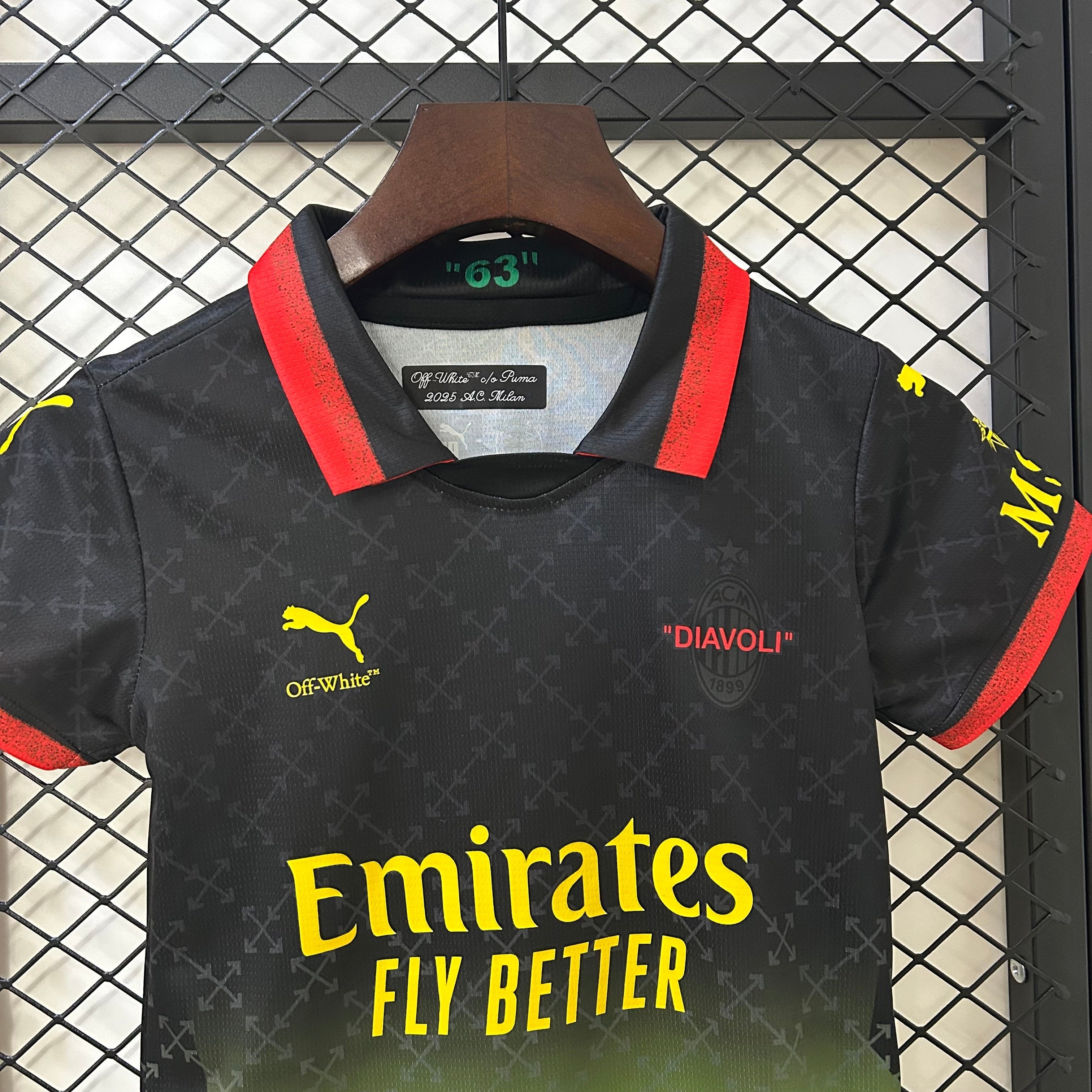 (NIÑO) CONJUNTO AC MILAN SPECIAL EDITION 2025/26