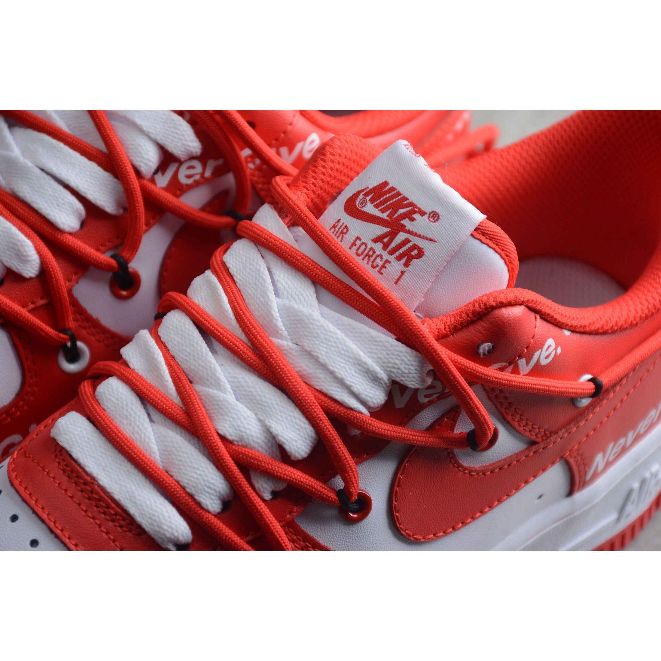 NEW AIR FORCE 1 RED AND WHITE