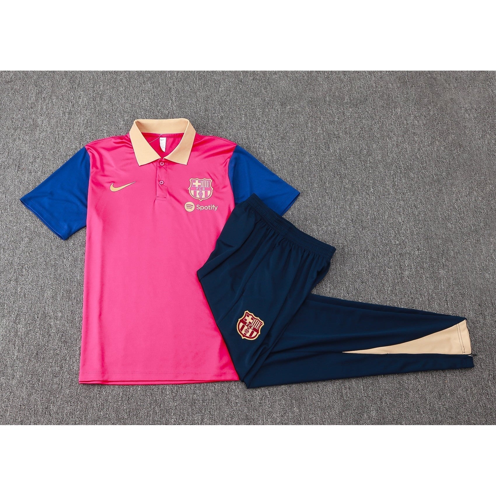 NEW FC BARCELONA TRACKSUIT 2º POLO 24/25