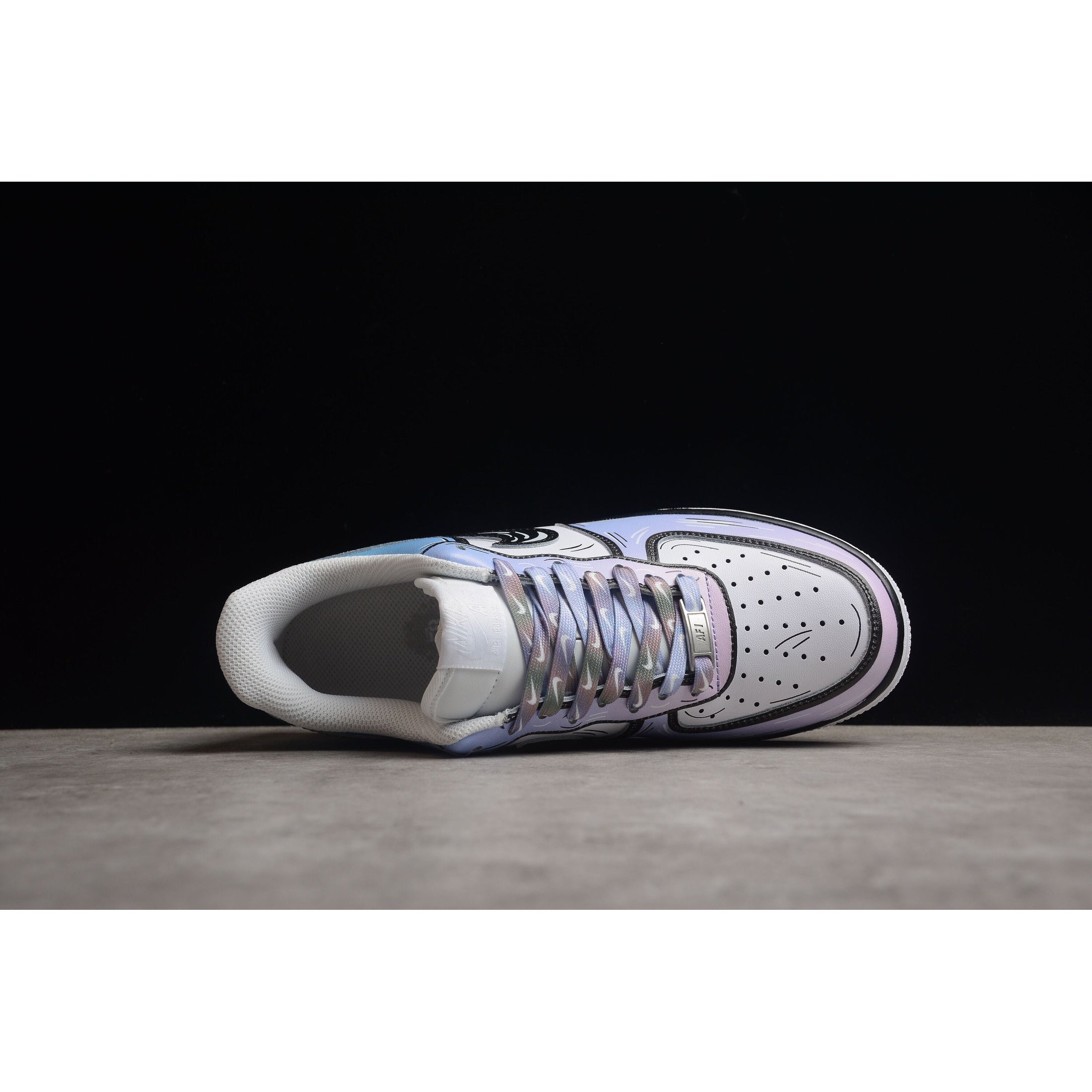 NEW AIR FORCE 1 PURPLE AND WHITE