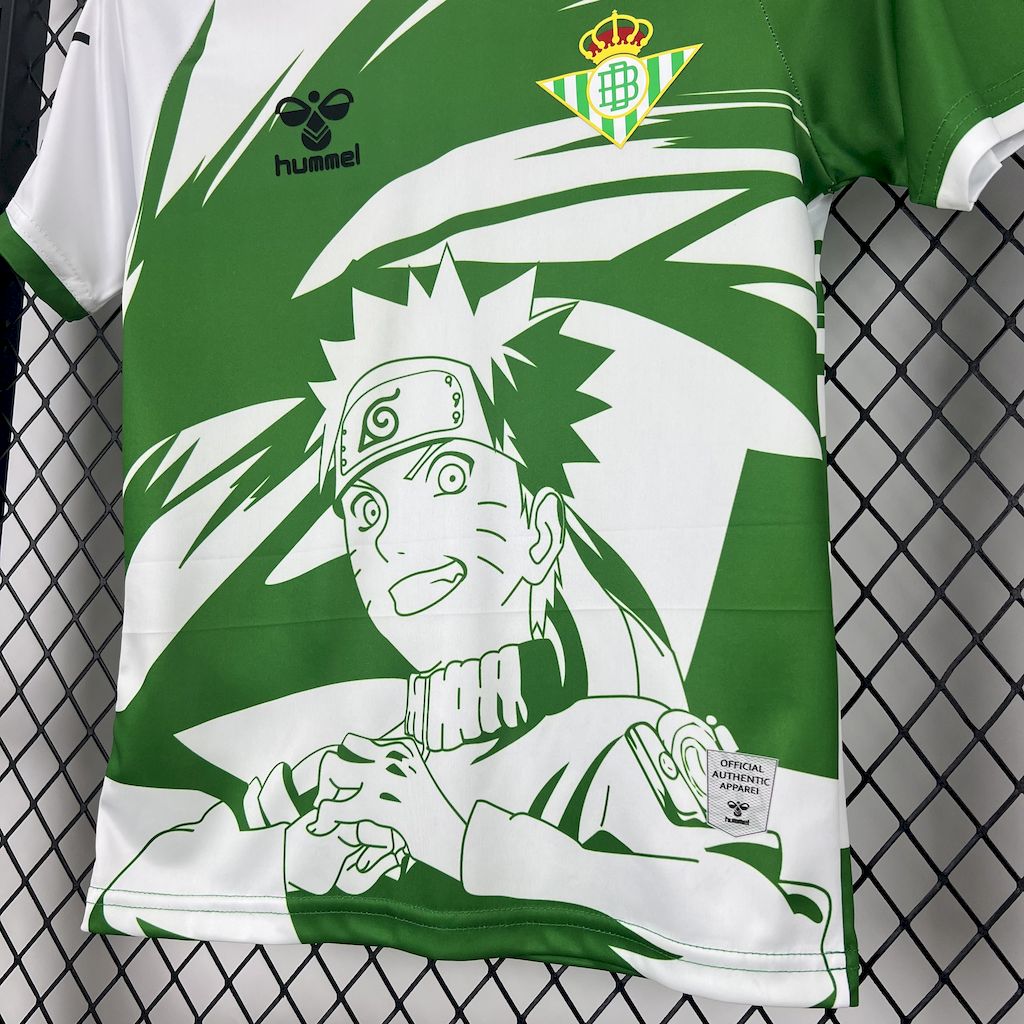 (NIÑO) CONJUNTO BETIS X NARUTO SPECIAL EDITION 2025/26