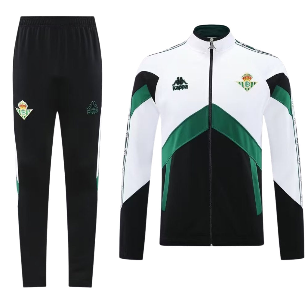 NEW REAL BETIS BALOMPIÉ TrackSuit Complete ED KAPPA