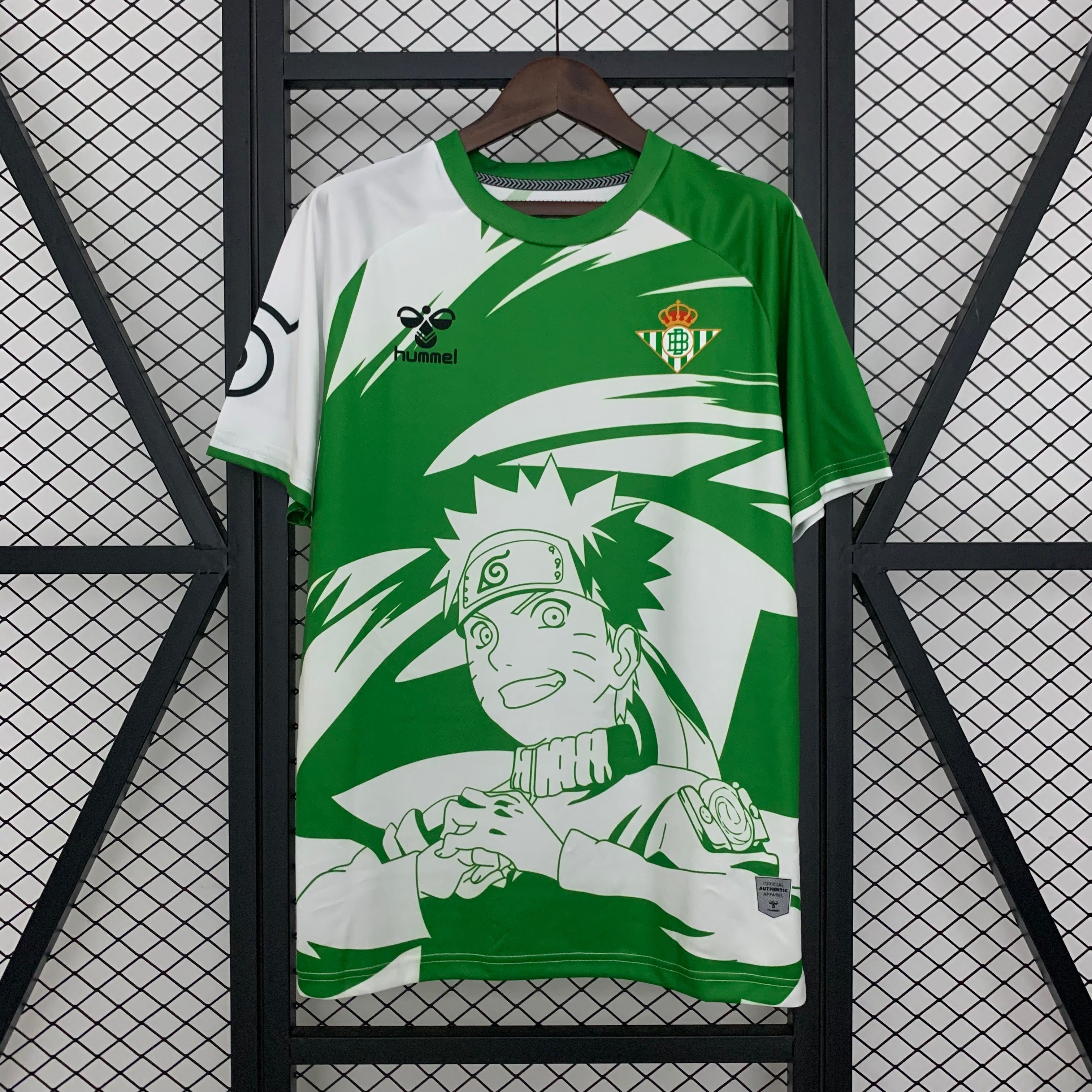 NEW CAMISETA PERSONALIZADA REAL BETIS X NARUTO 24/25