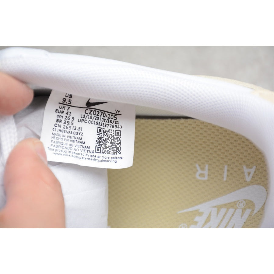 NEW AIR FORCE 1 WHITE AND GOLD