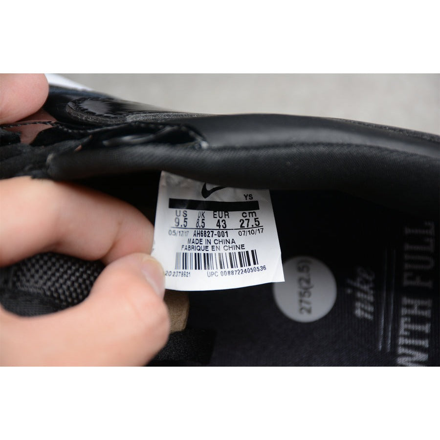 NEW AIR FORCE 1 GLOSSY BLACK