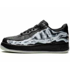Nike Air Force 1 Low Black Skeleton Halloween