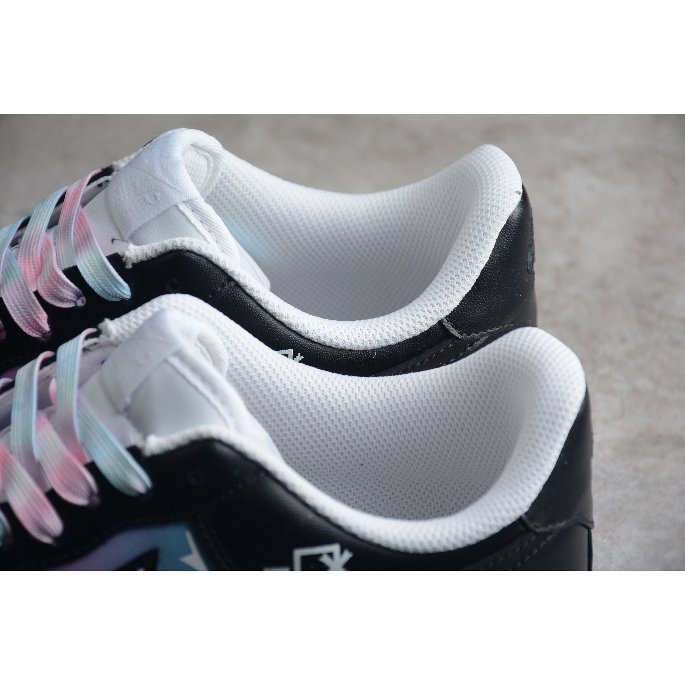 NEW AIR FORCE 1 BLACK AND PURPLE