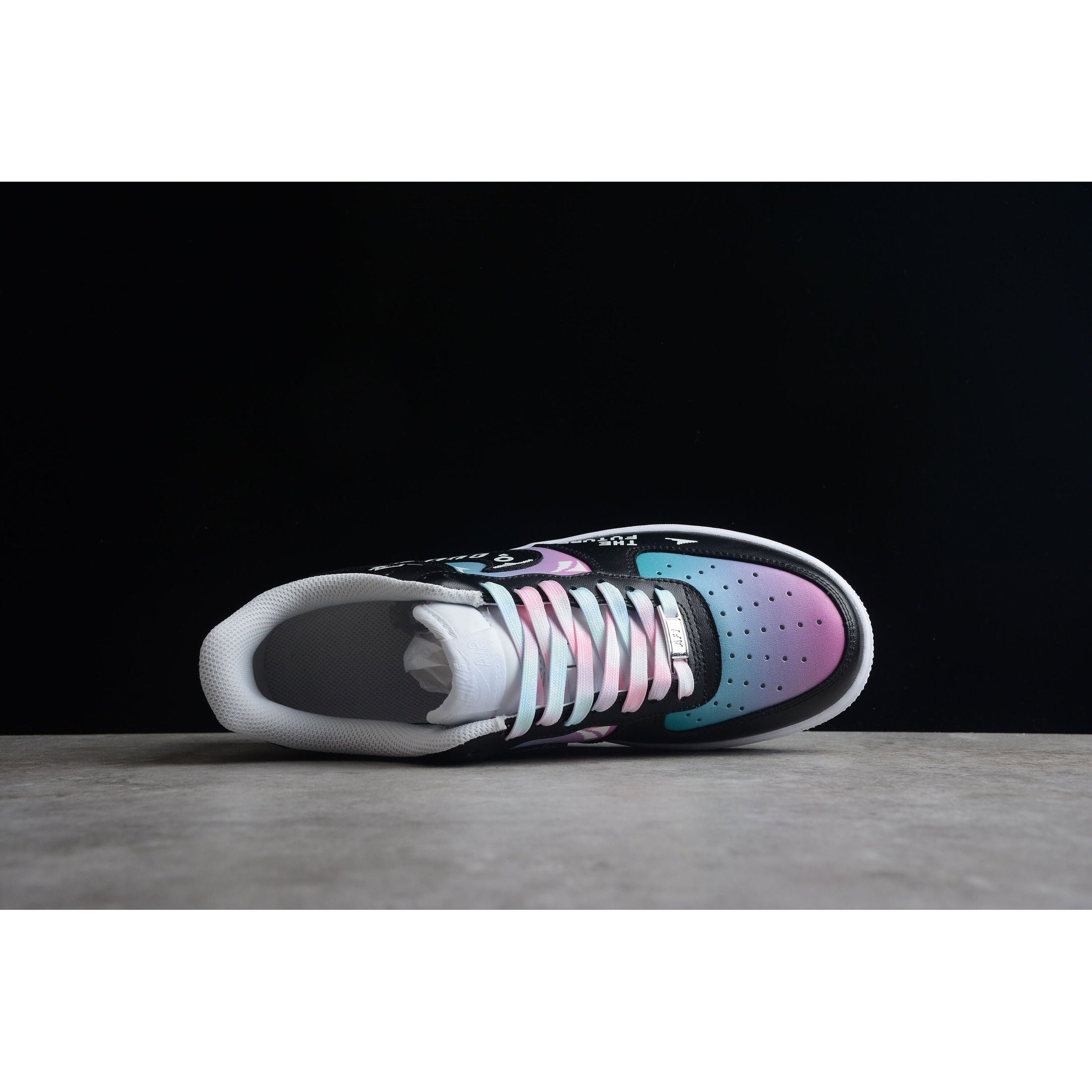 NEW AIR FORCE 1 BLACK AND PURPLE