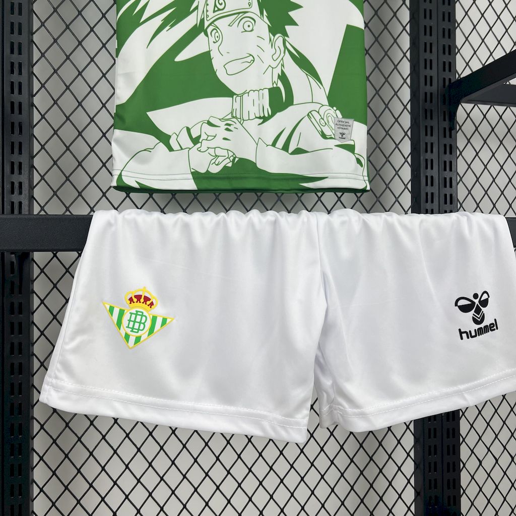 (NIÑO) CONJUNTO BETIS X NARUTO SPECIAL EDITION 2025/26