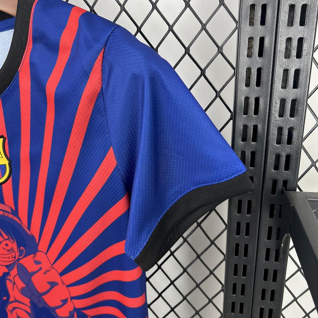 (NIÑO) CONJUNTO FC BARCELONA X ONE PIECE SPECIAL EDITION 2025/26