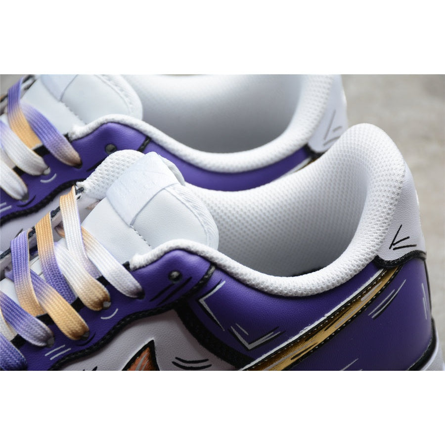 NEW AIR FORCE 1 PURPLE AND GOLD