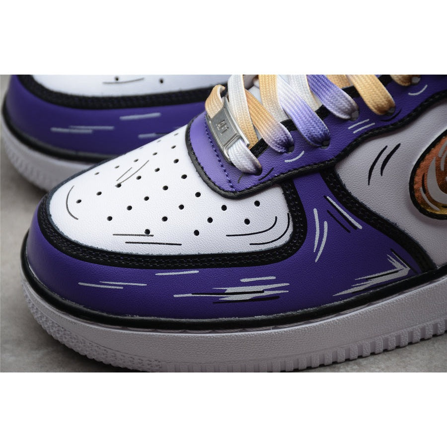 NEW AIR FORCE 1 PURPLE AND GOLD