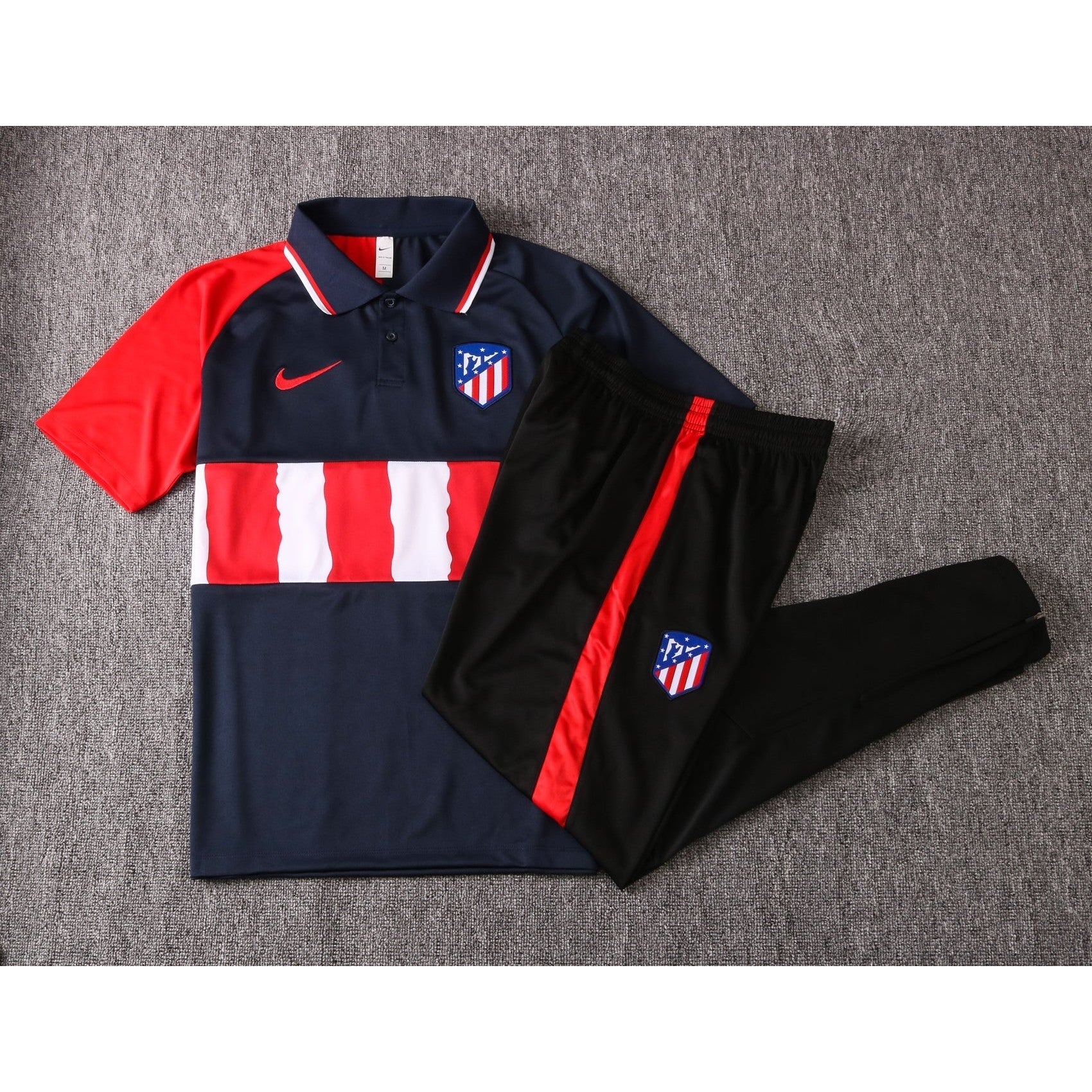 NEW ATLETICO DE MADRID TRACKSUIT POLO 1º