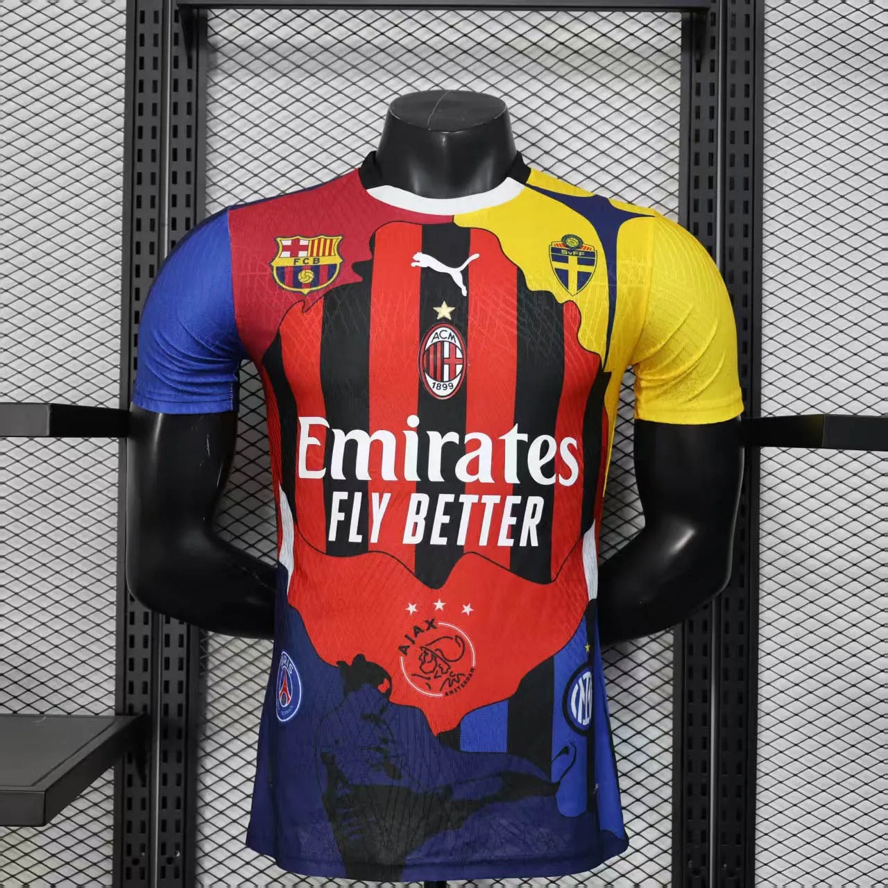 NEW CAMISETA US EDICION Ibrahimović COMMEMORATIVE Player Version
